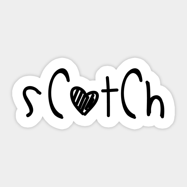 Happy Scotch Sticker by PsychicCat